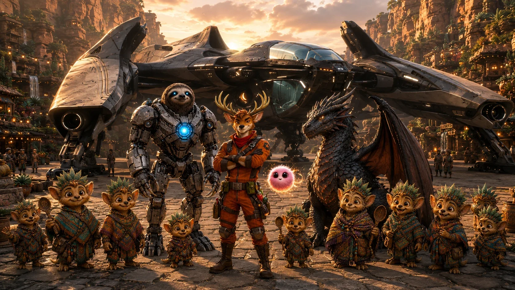 The crew of the Dark Star